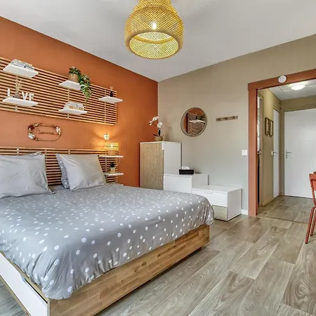 Appartement Victoria Spa, Au Coeur Du Centre-ville Hammam -wifi -grand Lit Double Queen Size 160x200cm Aix-les-Bains