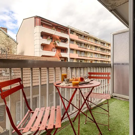 Victoria Spa, Au Coeur Du Centre-ville Hammam -wifi -grand Lit Double Queen Size 160x200cm Apartamento Aix-les-Bains