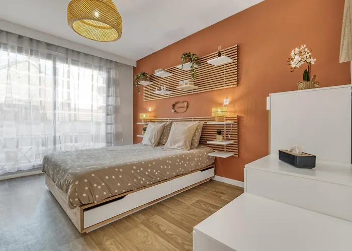 Victoria Spa, Au Coeur Du Centre-ville Hammam -wifi -grand Lit Double Queen Size 160x200cm