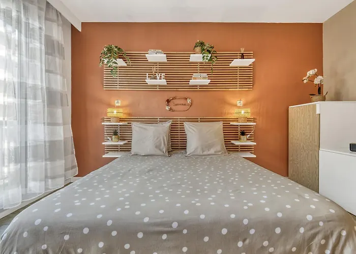 Victoria Spa, Au Coeur Du Centre-ville Hammam -wifi -grand Lit Double Queen Size 160x200cm Appartamento